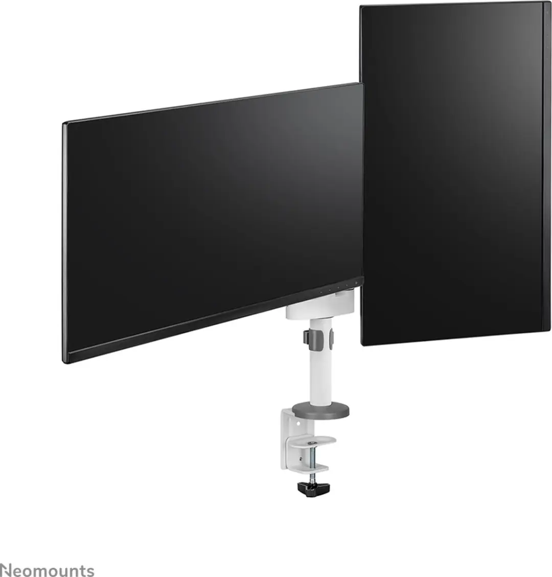 Neomounts NEXT Lite DS60-425WH2 Monitorarm - 2 Schermen 17-27" - Wit