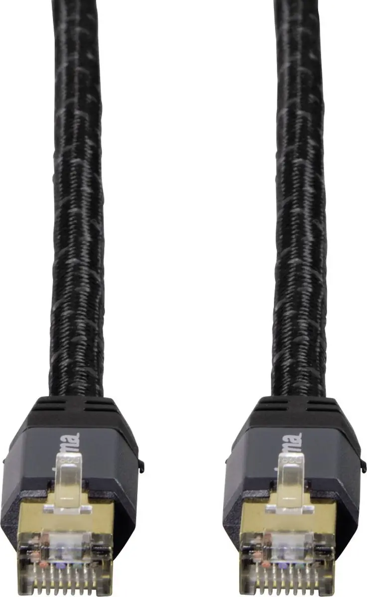 Hama 00125249 Netwerkkabel Cat6 - 3m - Zwart