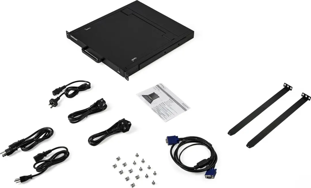 Startech RKCONS1701 KVM Console 17 inch - 1U Rack