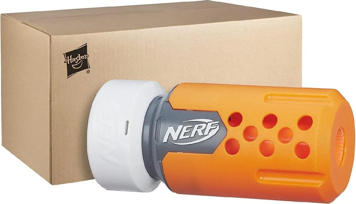 Nerf Modulus Proximity Barrel Upgrade B3195 - Grijs/Wit/Oranje