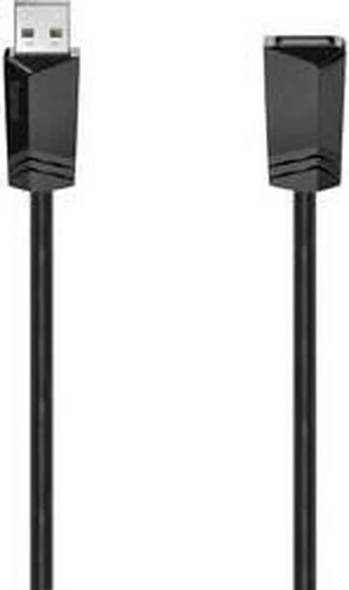 Hama USB 2.0 A-A Kabel 0.75m - Zwart