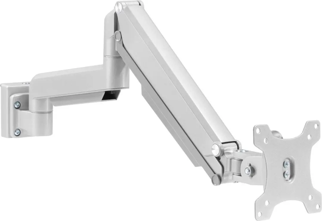 InLine Slatwall Lifter Monitorhouder - Zilver