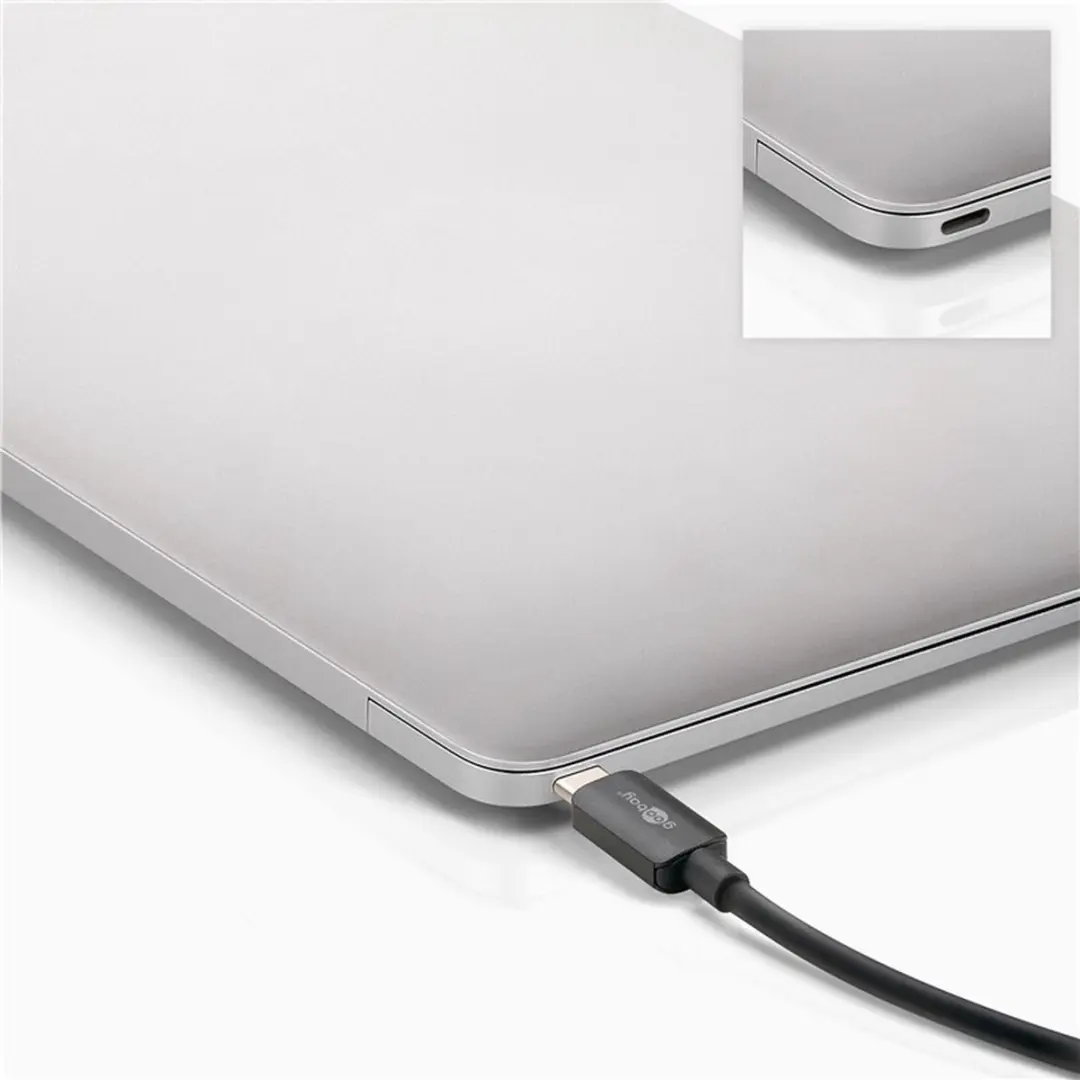 Goobay USB-C naar 2x DisplayPort 4K Adapter 60Hz - 0,15m - 10 Stuks
