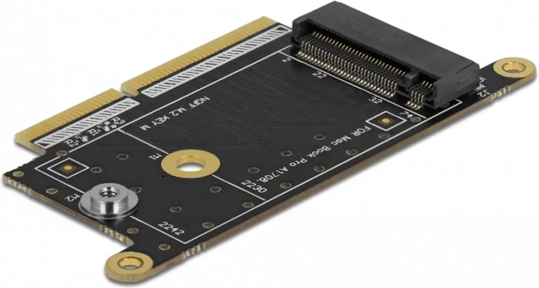 Delock Converter MacBook Pro SSD naar M.2 NVMe - Zwart