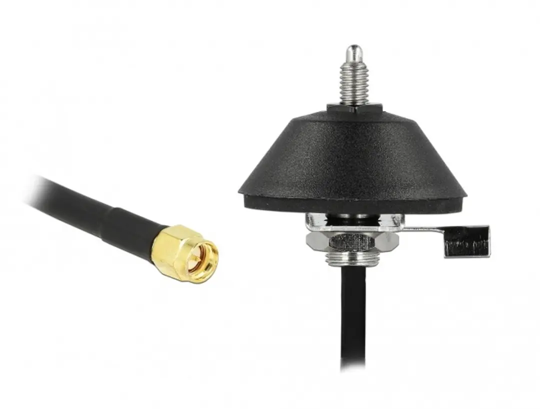 Delock Antennebasis M6 RG-58 C/U 3m SMA