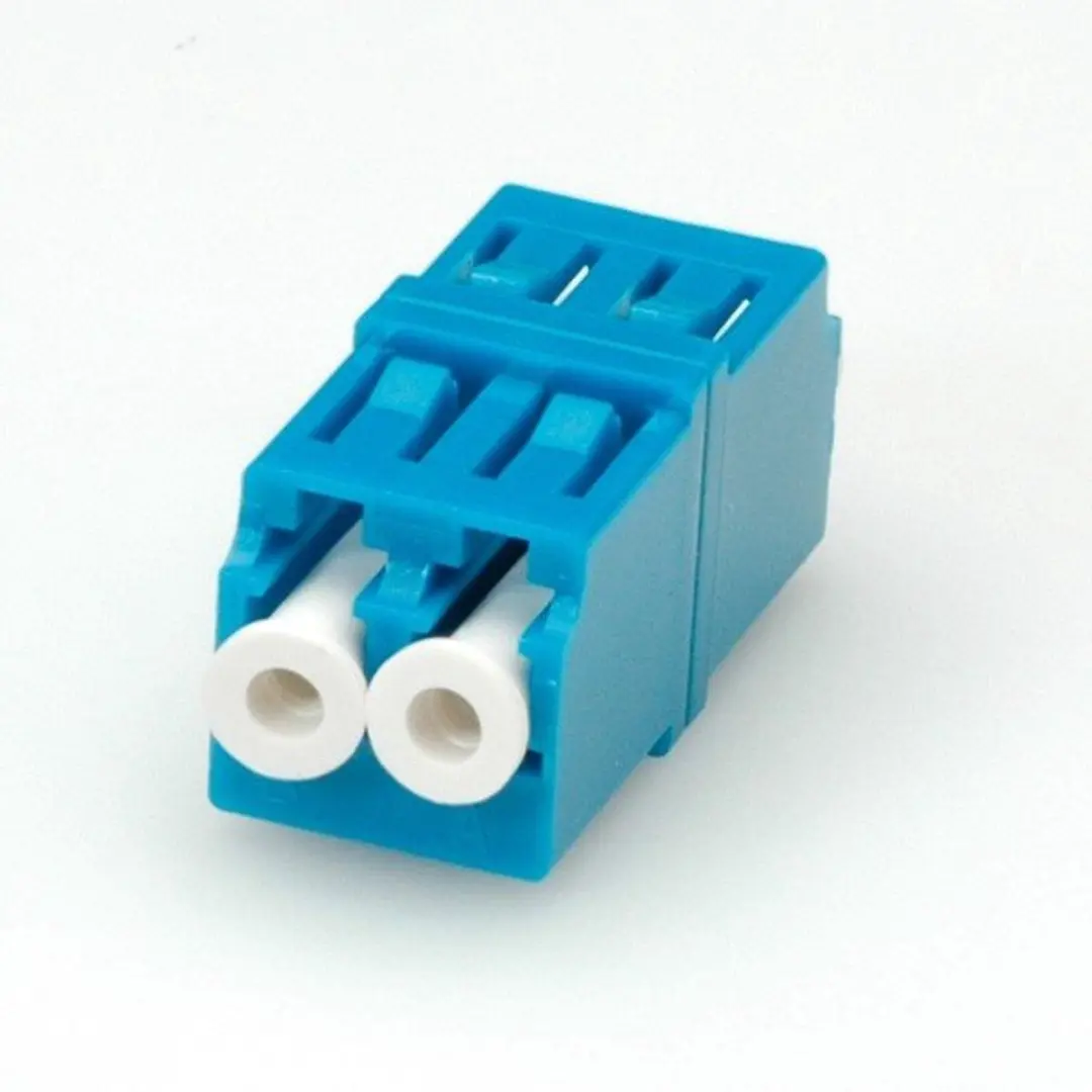 Roline Glasvezeladapter LC Duplex Single Mode Z - Blauw