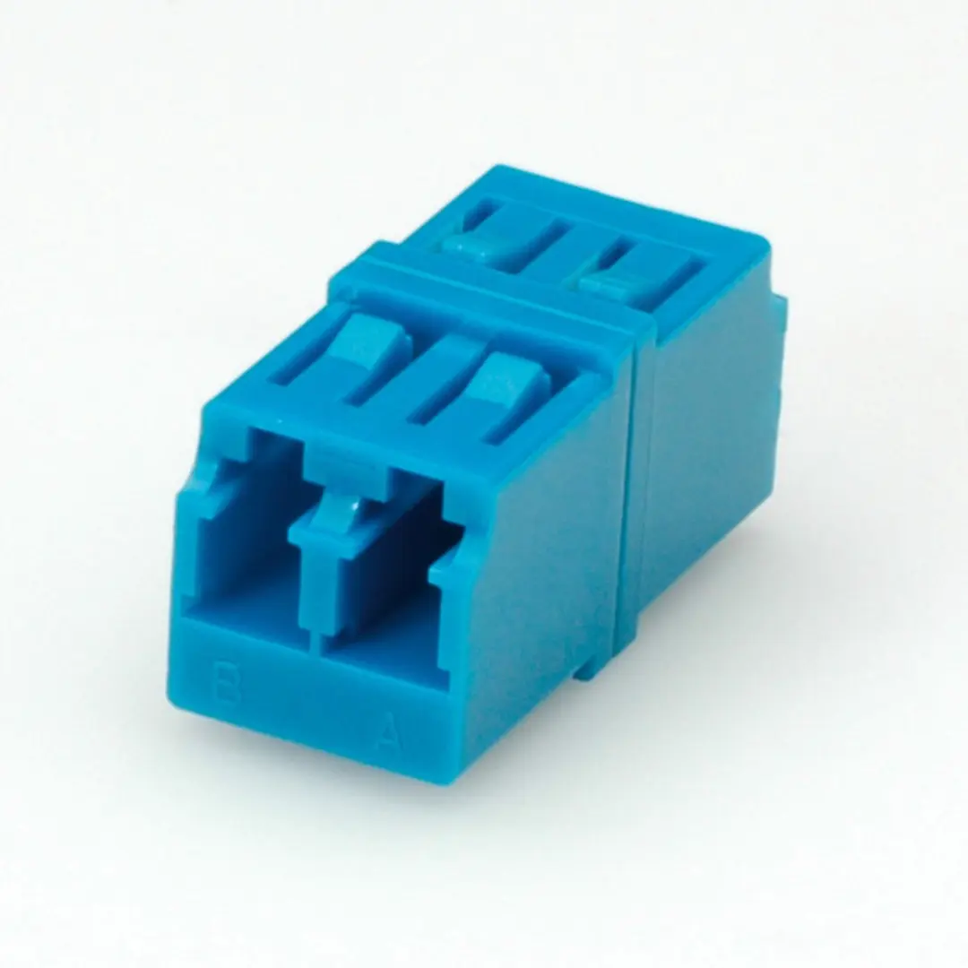 Roline Glasvezeladapter LC Duplex Single Mode Z - Blauw