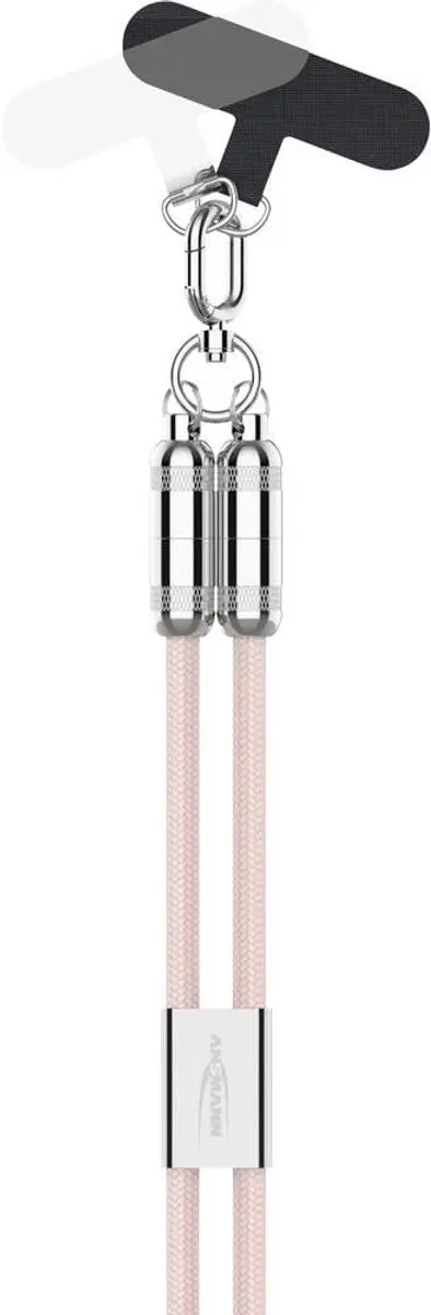 Ansmann USB-C-kabel 1.2m - 1700-0193 - Roze