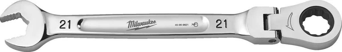 Milwaukee MAX BITE Flex Ringsteeksleutel 21mm - Ratelsleutel