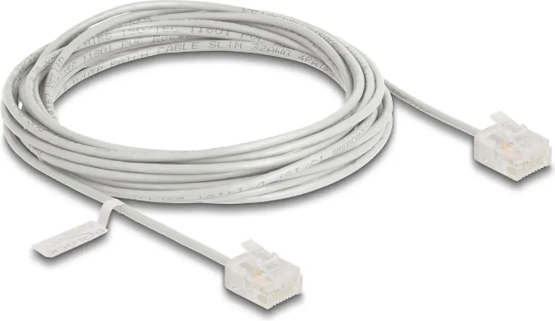 Delock RJ45 Cat.6 UTP Kabel 5m - Grijs