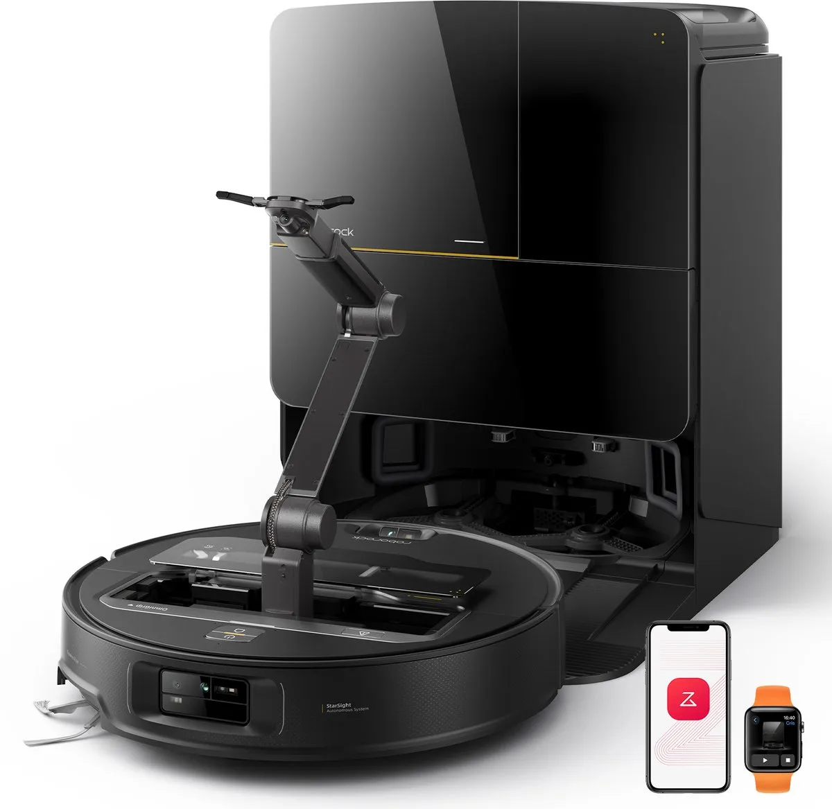 Roborock Saros Z70 Robotstofzuiger & Dweilrobot