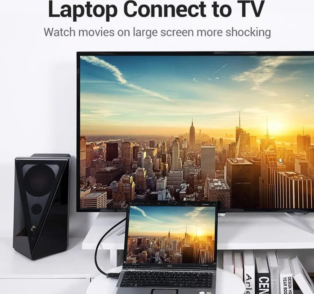 Vention DisplayPort naar VGA-kabel HBLBG 1,5m - 1080p 60Hz - Zwart