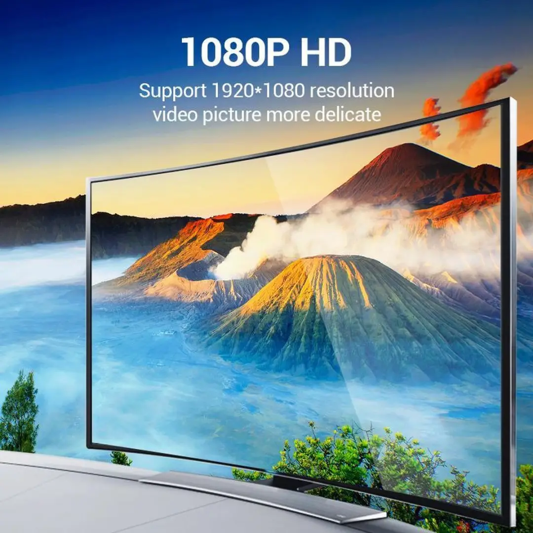 Vention DisplayPort naar VGA-kabel HBLBG 1,5m - 1080p 60Hz - Zwart