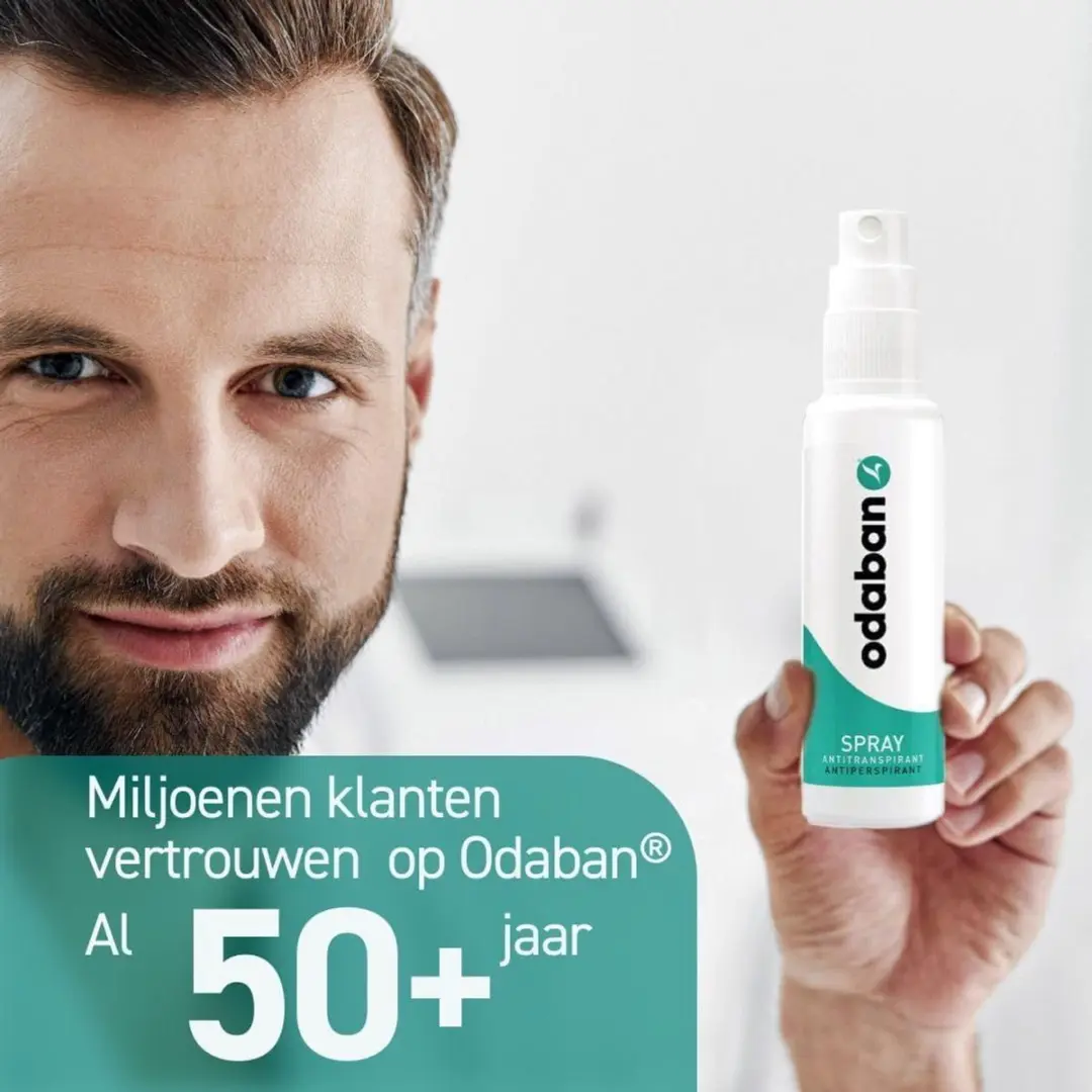 Odaban Anti-Transpirant Spray 2x60ml