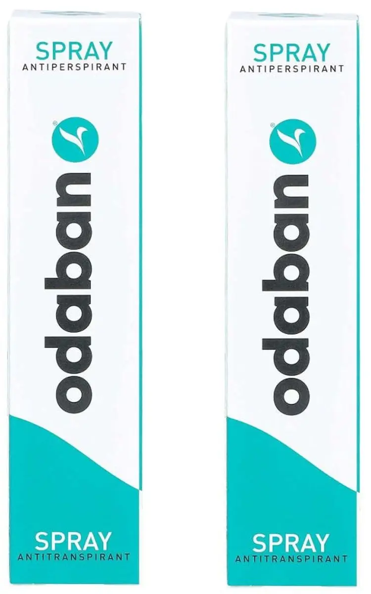 Odaban Anti-Transpirant Spray 2x60ml