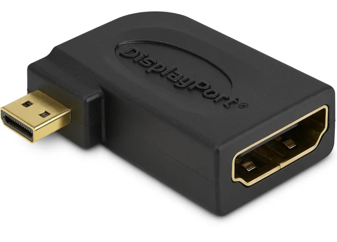 Delock Micro HDMI naar HDMI 90° Adapter 1.4