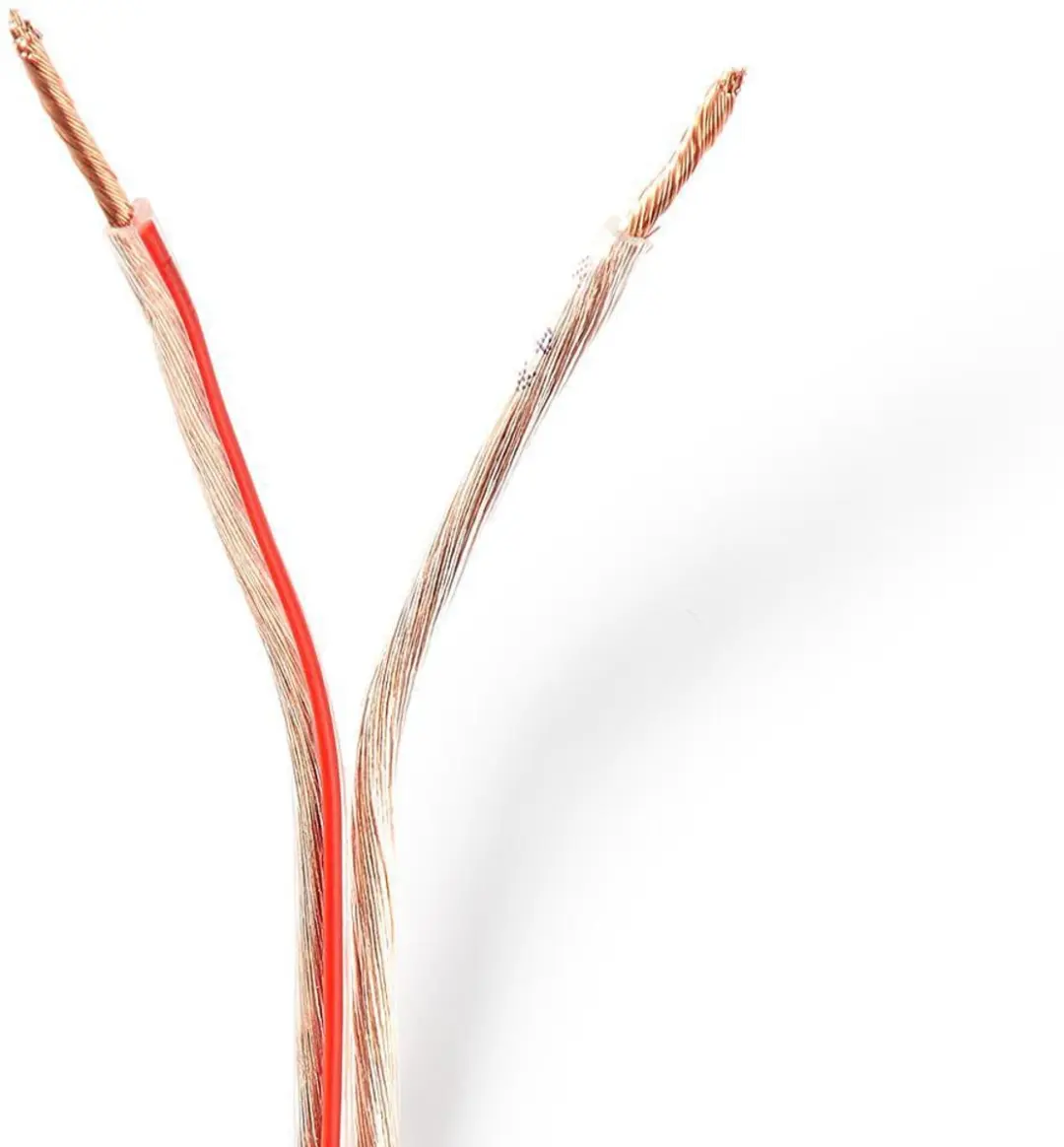 Nedis Speaker-Kabel CAGW1500TR1000 - 2x1.50mm² CCA - 100m - Transparant