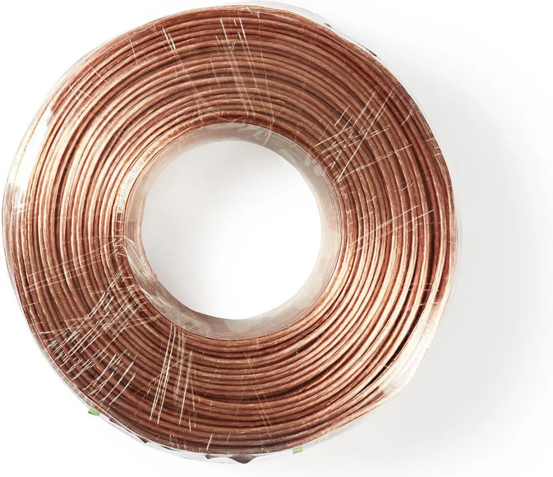 Nedis Speaker-Kabel CAGW1500TR1000 - 2x1.50mm² CCA - 100m - Transparant