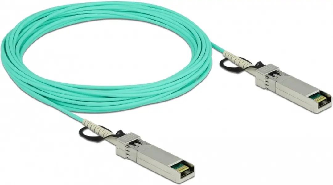 Delock SFP+ Actief Optisch Kabel 10m - Aqua