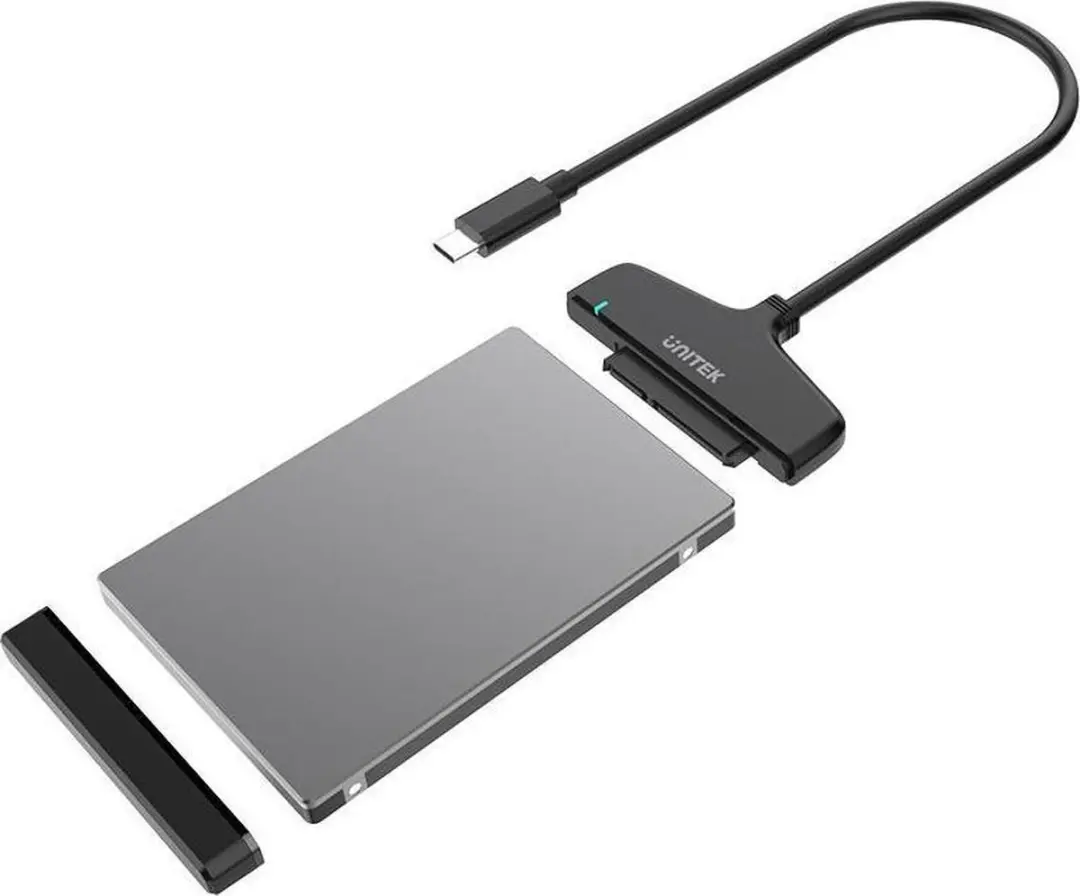 Unitek USB 3.0 naar SATA III Adapterkabel - Zwart