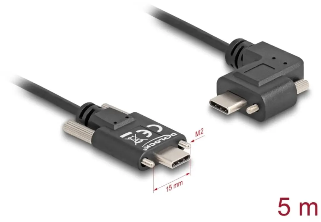 Delock USB-C Kabel 60W 5m