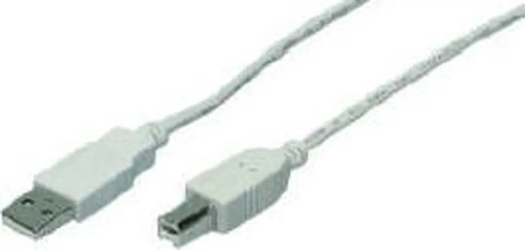 Logilink M-Cab USB A/USB B 1.8m - Grijs