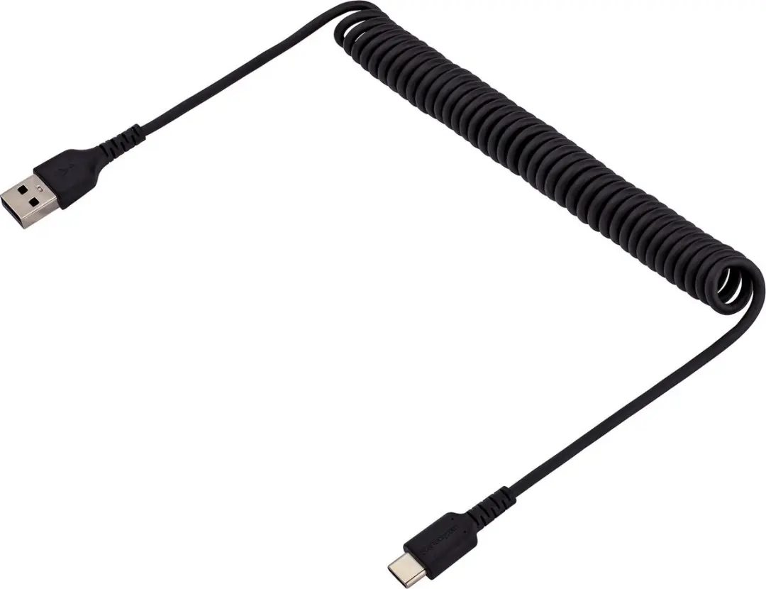 Startech R2ACC-1M-USB-CABLE USB-C Kabel - 1m - Zwart - afbeelding 6 van 6