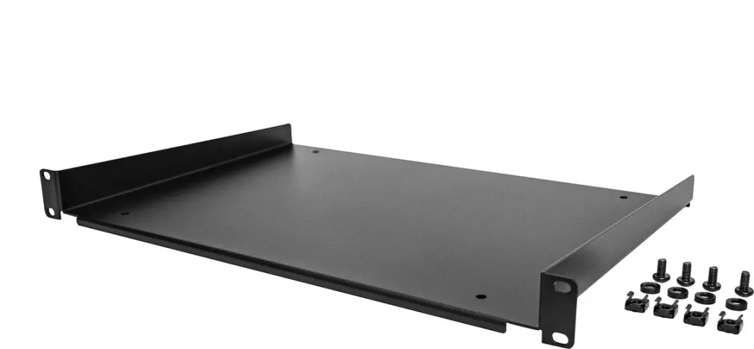 Startech 1U Server Rackplank 30cm - Zwart