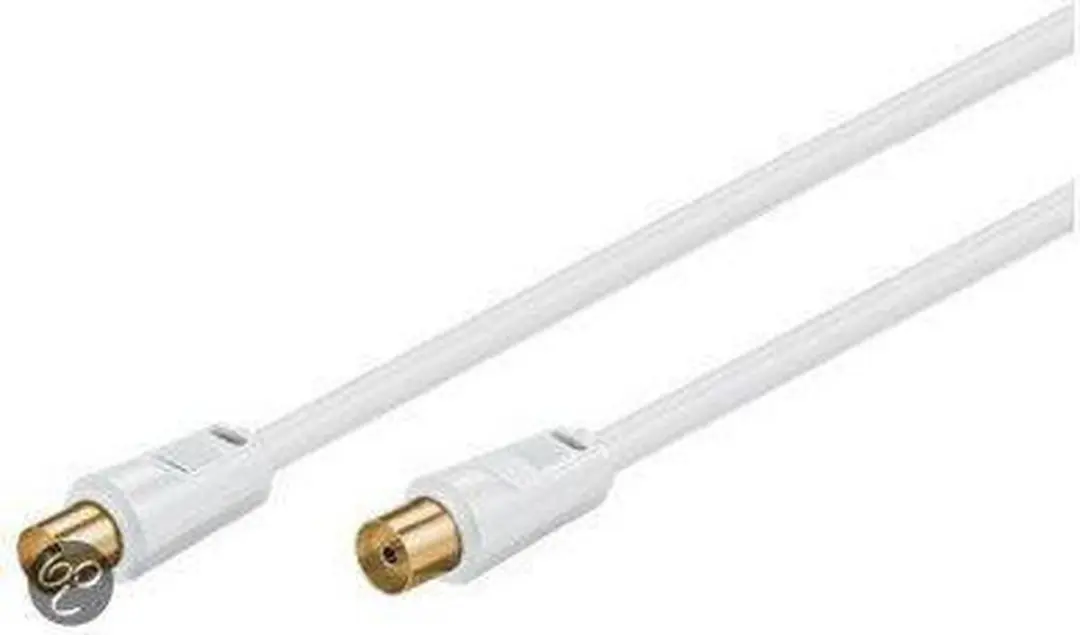 Goobay Antennekabel 80dB Double Shielded 5m - 10 Stuks