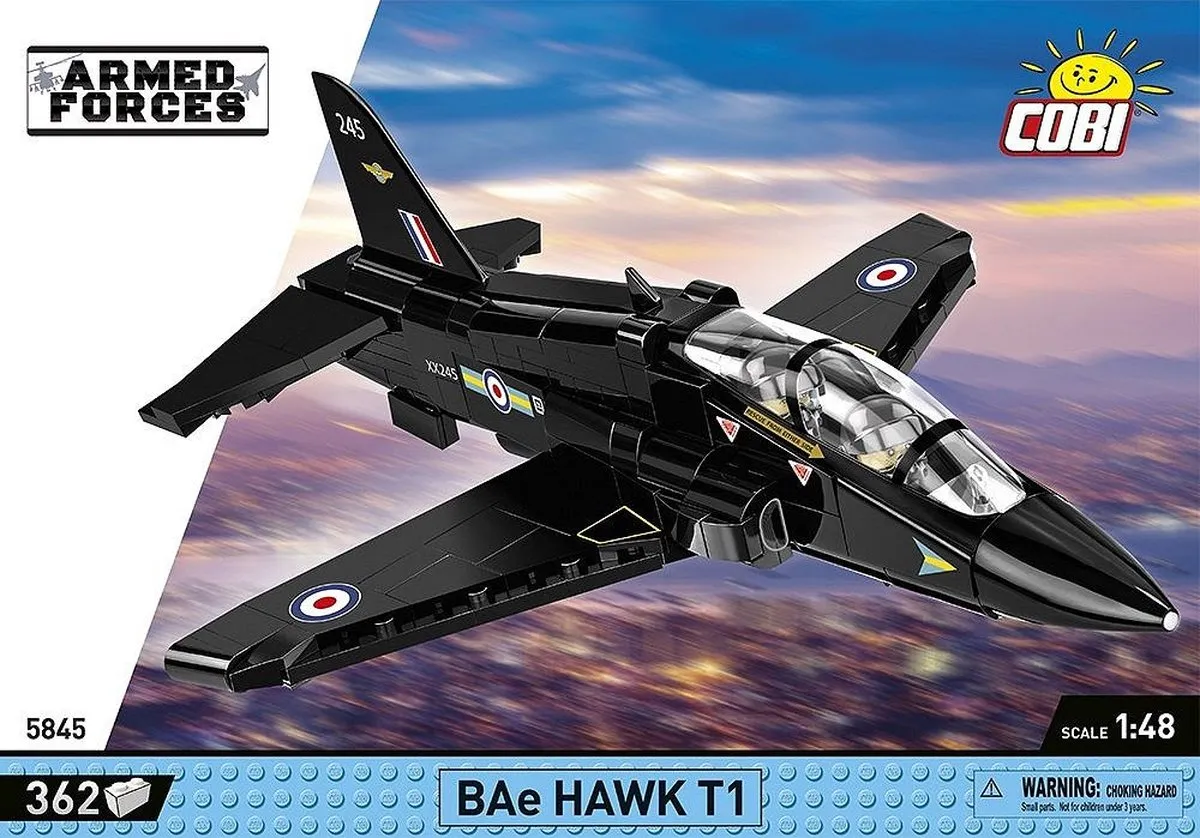 Cobi BAe Hawk T1 COBI-5845 - 362 Stukken - Meerkleurig