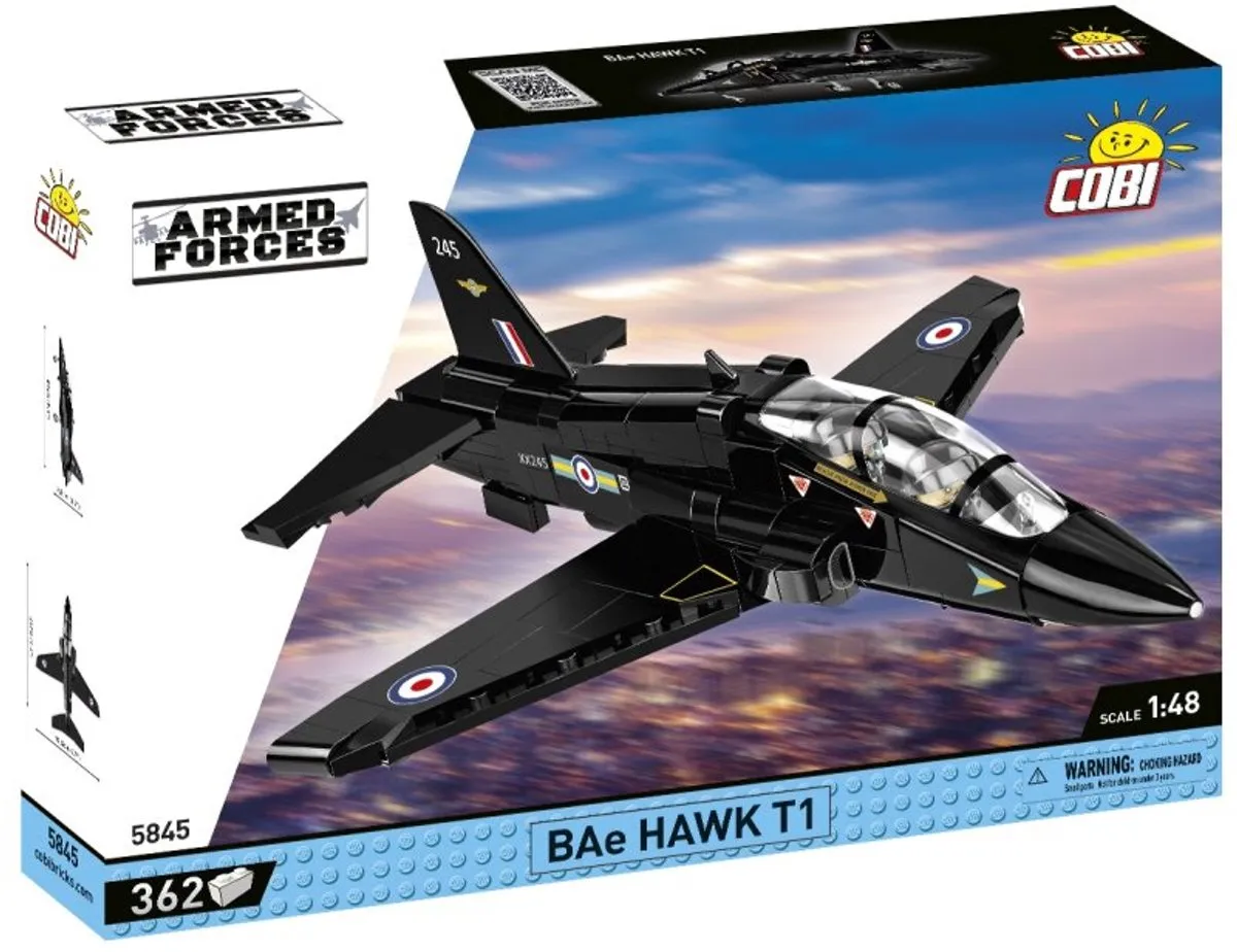 Cobi BAe Hawk T1 COBI-5845 - 362 Stukken - Meerkleurig - afbeelding 6 van 6