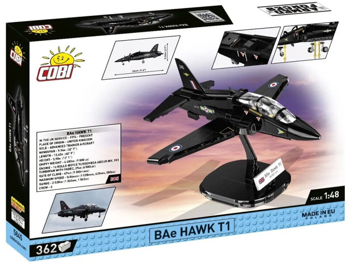 Cobi BAe Hawk T1 COBI-5845 - 362 Stukken - Meerkleurig