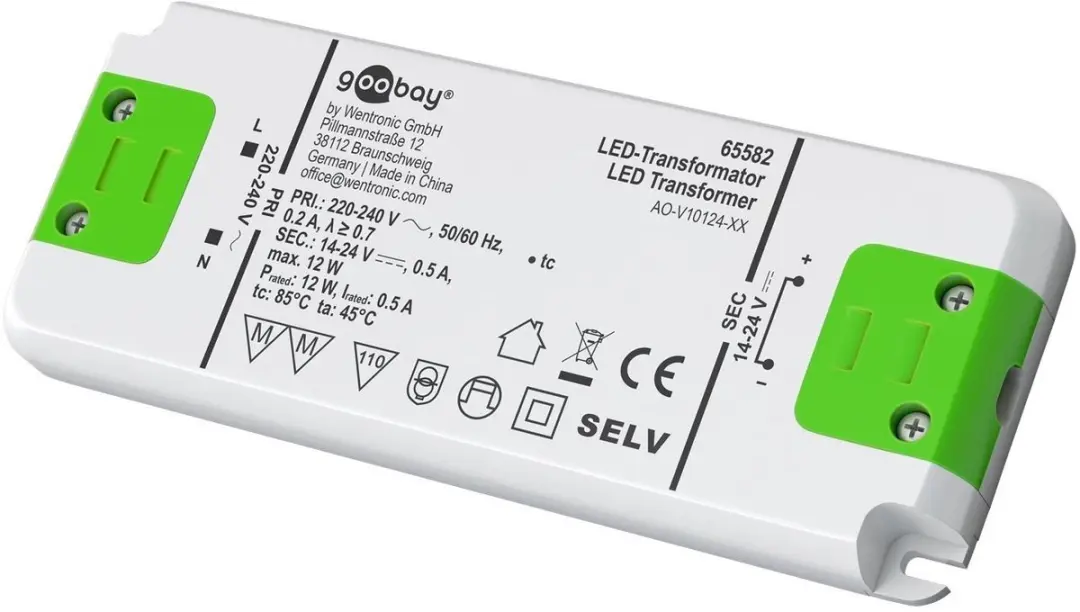 Goobay LED-Transformator 14-24V DC 7-12W