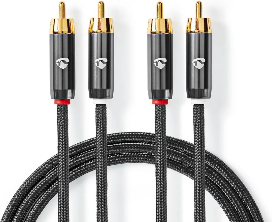 Nedis Stereo-Audiokabel RCA Male