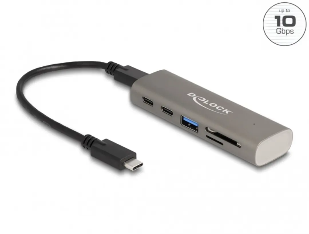 Delock 64236 USB Hub 10 Gbps