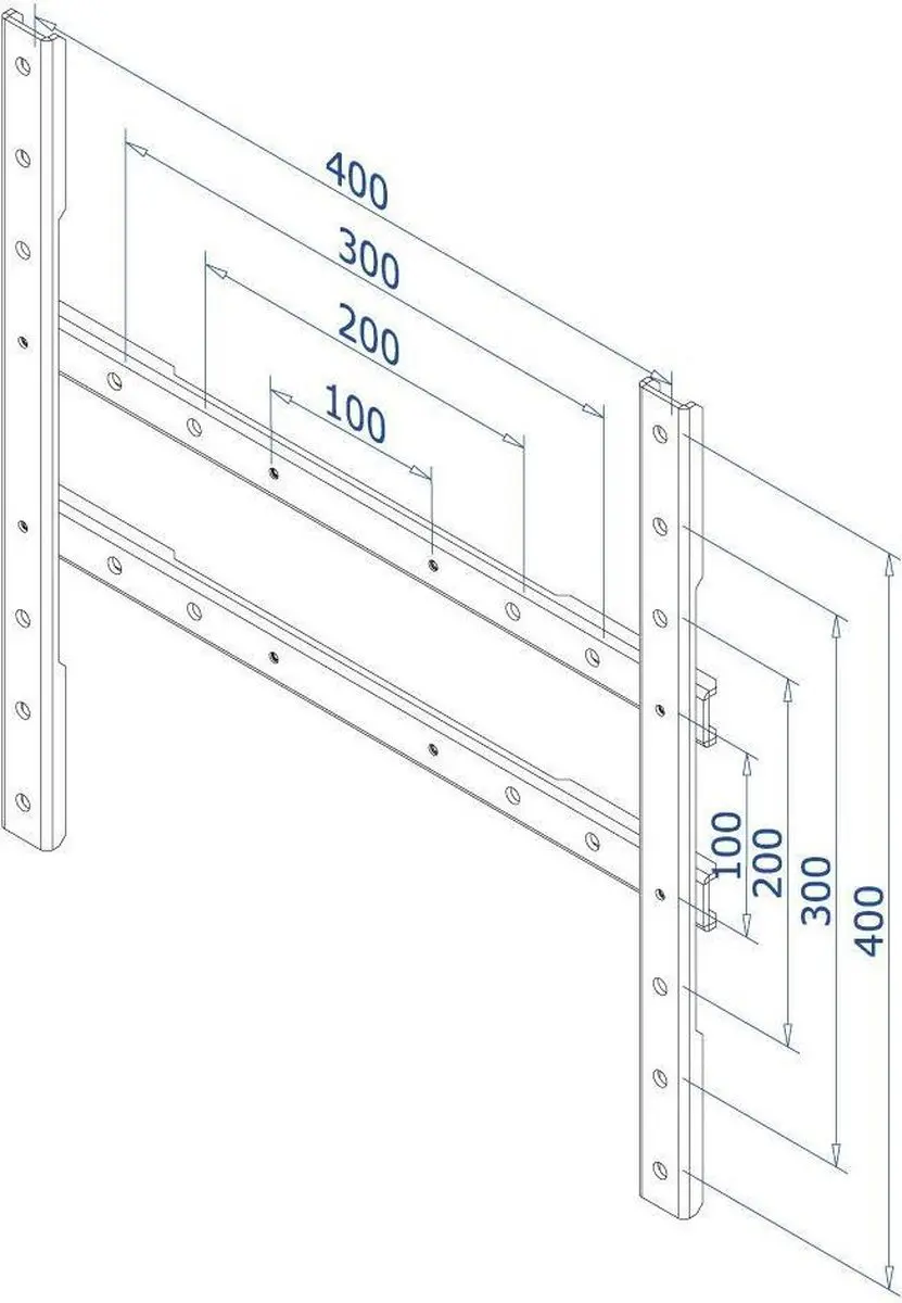 Neomounts FPMA-VESA425 VESA-adapter 27-60" - 20kg - Zwart