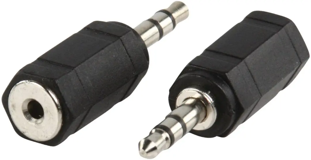 Logilink 3,5mm naar 2,5mm Jack Adapter - Zwart