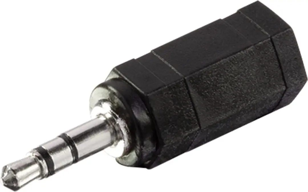 Logilink 3,5mm naar 2,5mm Jack Adapter - Zwart