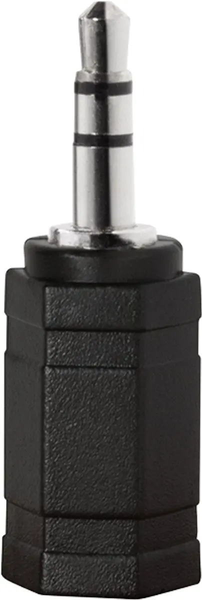 Logilink 3,5mm naar 2,5mm Jack Adapter - Zwart - afbeelding 6 van 6