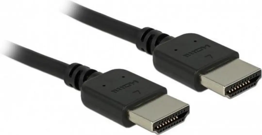 Delock HDMI Kabel 4K 60Hz 2m - Zwart