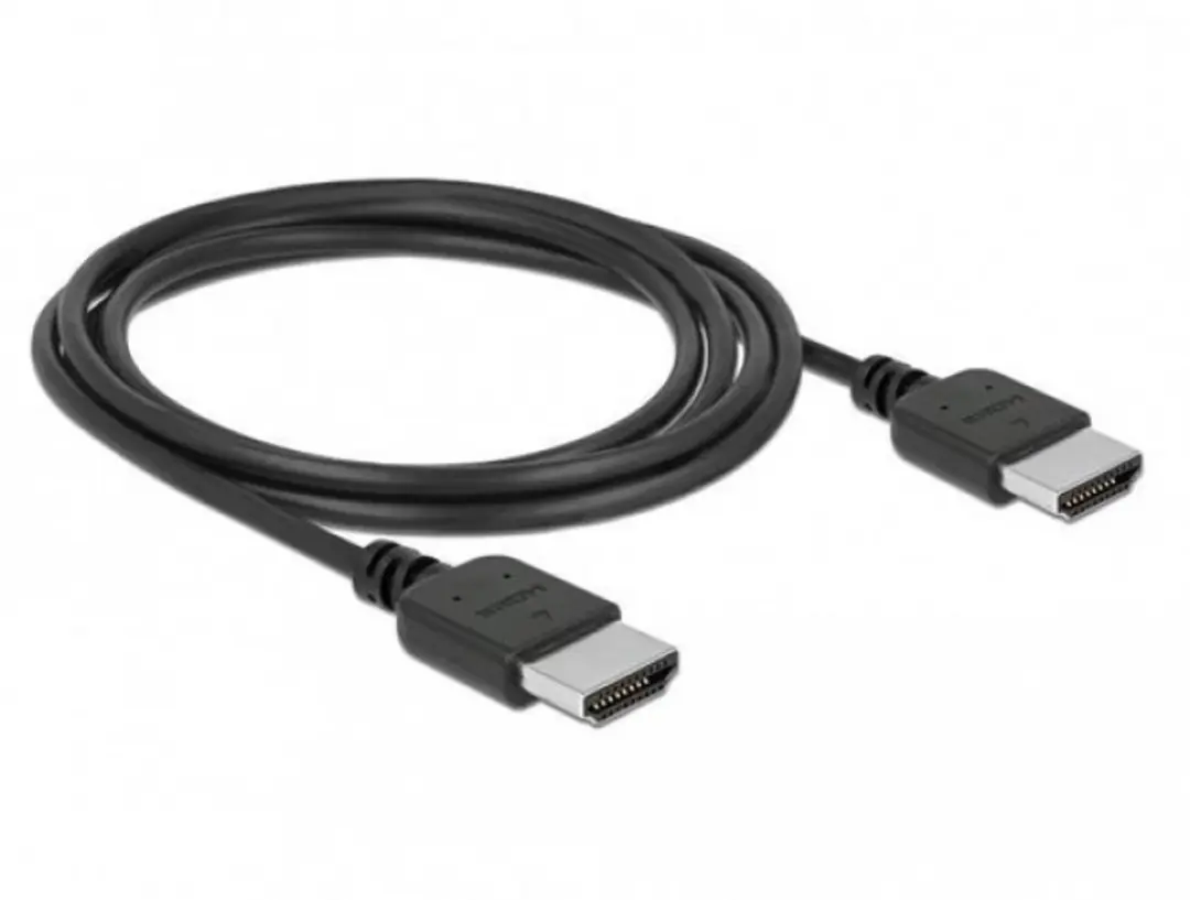 Delock HDMI Kabel 4K 60Hz 2m - Zwart