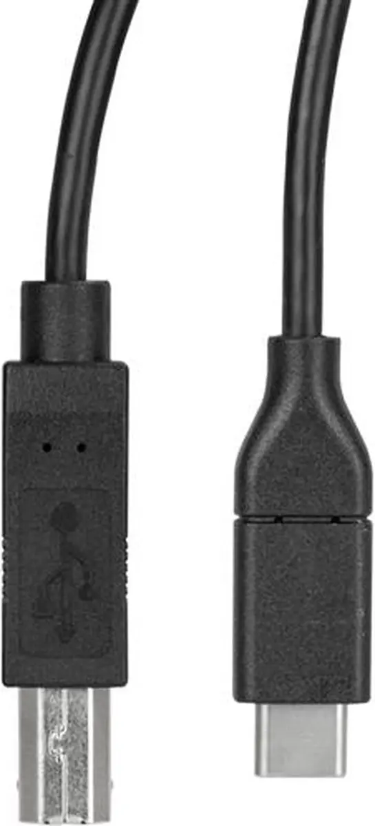 Startech USB2CB3M USB-C naar USB-B Printerkabel 3m - Zwart