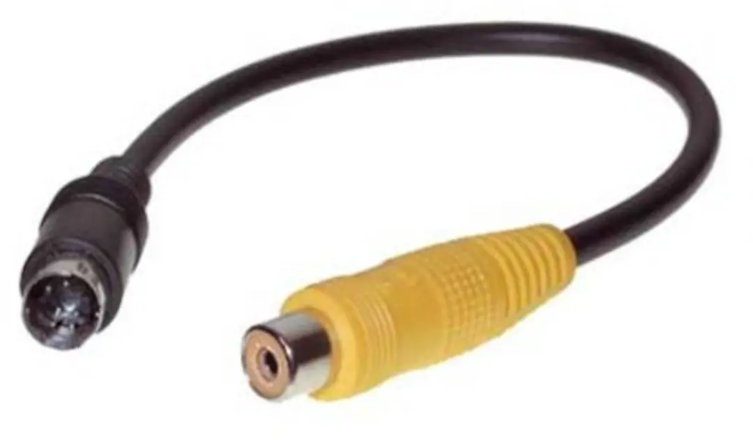 Goobay S-VHS naar RCA Adapter
