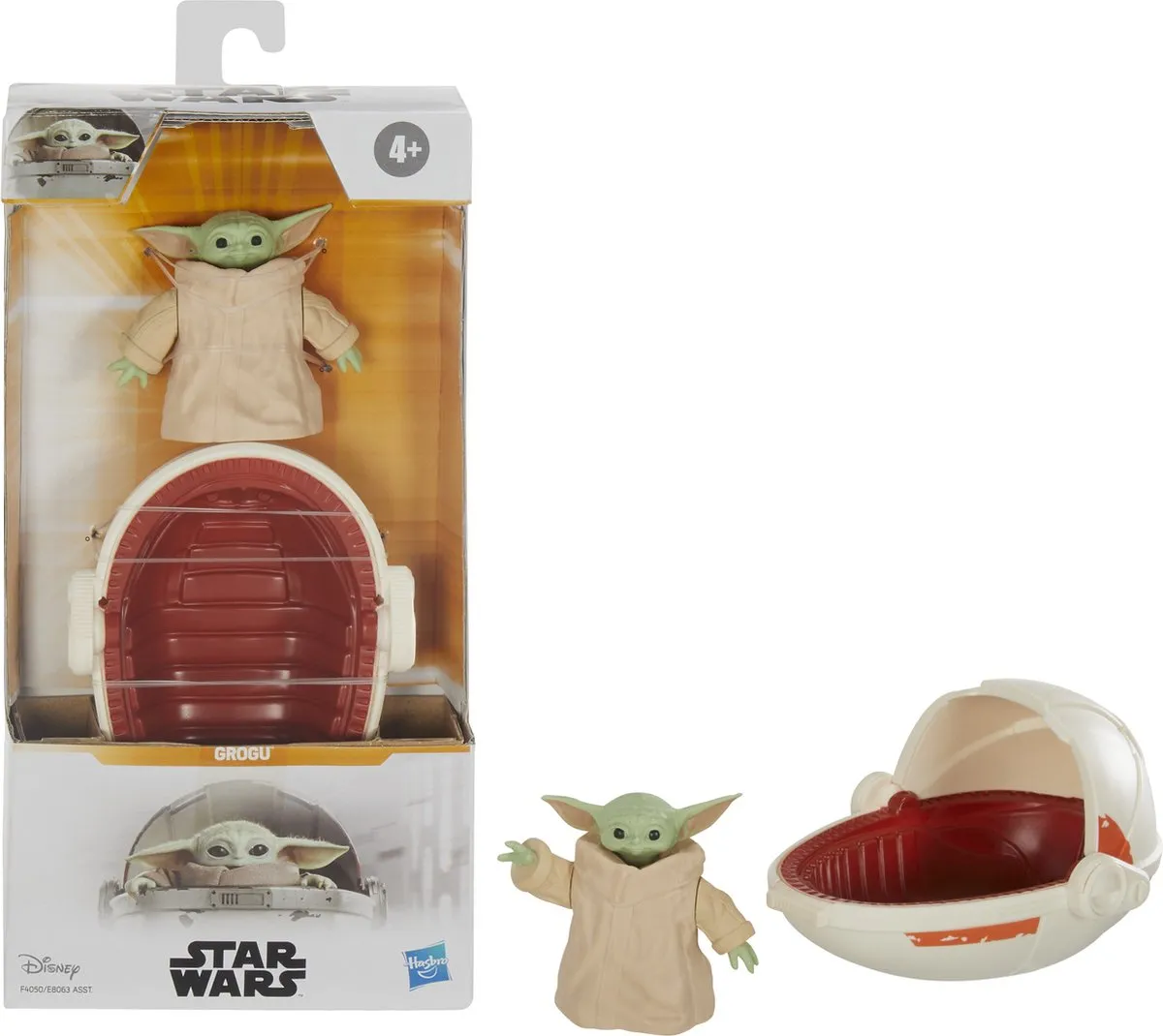 Hasbro Grogu Actiefiguur 5010993956456 - Meerkleurig