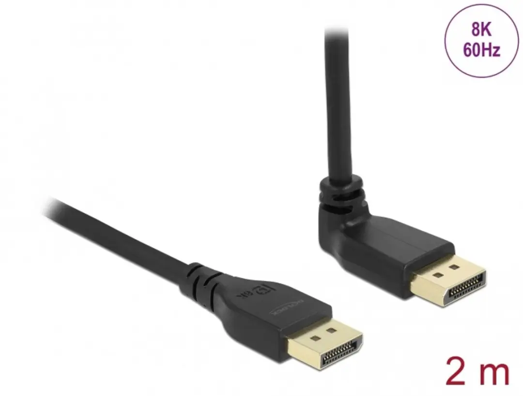 Delock DisplayPort Kabel 8K 60Hz 2m