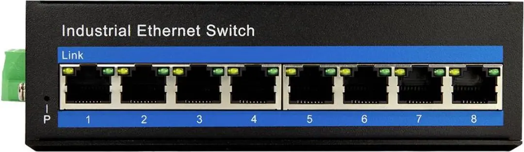 Logilink NS201P 8-poorts PoE Switch - 10/100 Mbit/s - Zwart