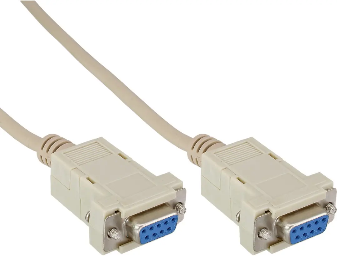 InLine Seriële RS232 Null Modemkabel 9-pins SUB-D