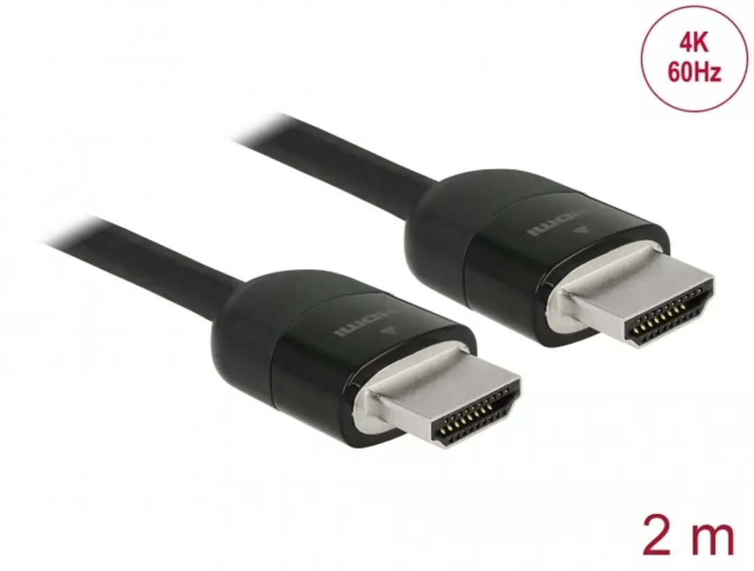 Delock HDMI Kabel 4K 60Hz 2m