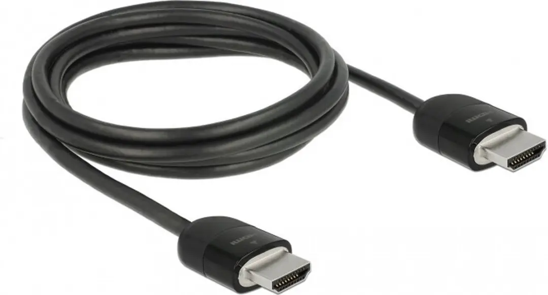 Delock HDMI Kabel 4K 60Hz 2m - Zwart