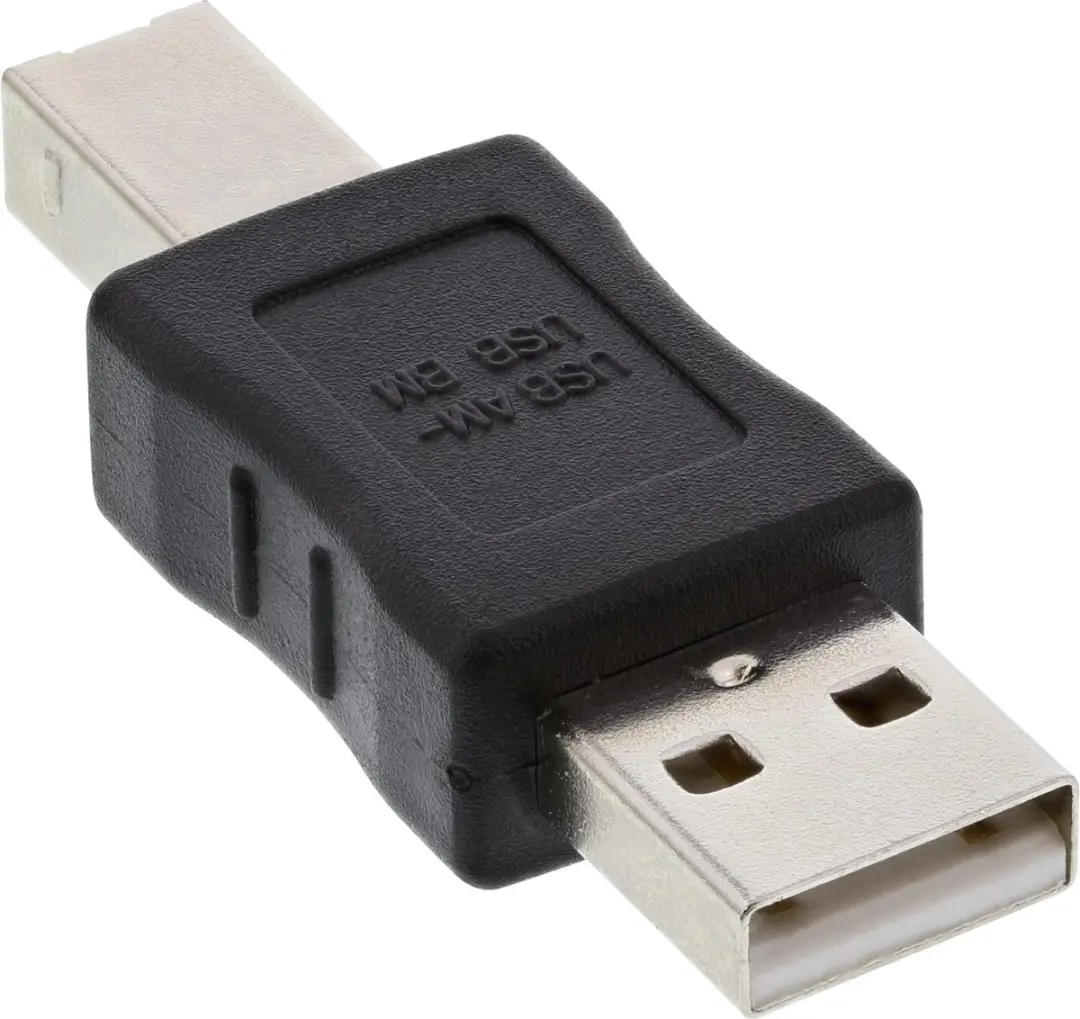InLine USB2.0 USB-B naar USB-A Adapter